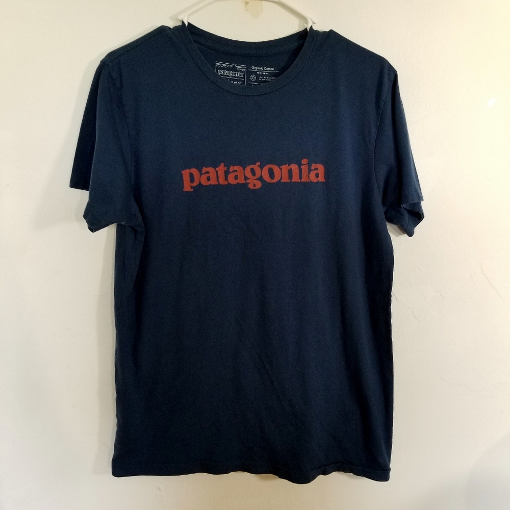 Patagonia Dark Blue Graphic Shirt